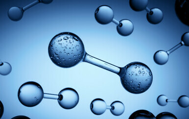 Molekule kisika, ilustracija