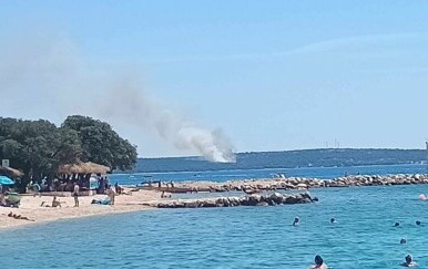 Požar na otoku Pagu