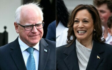 Tim Walz i Kamala Harris