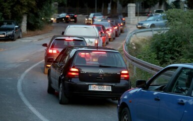 Prometna gužva prije koncerta u Imotskom - 4