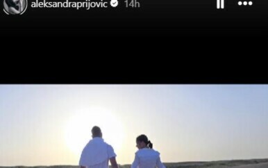 Aleksandra Prijović i Filip Živojinović