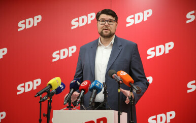 Predsjednik SDP-a Peđa Grbin