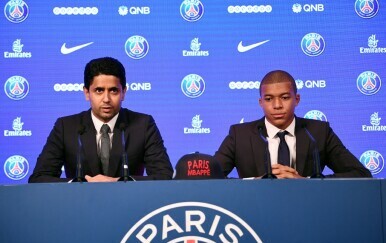 Nasser Al-Khelaifi i Kylian Mbappe