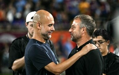 Pep Guardiola i Hansi Flick