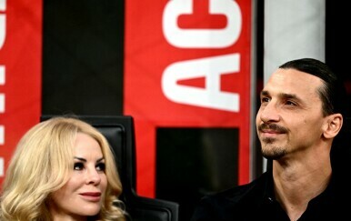 Zlatan Ibrahimović sa suprugom