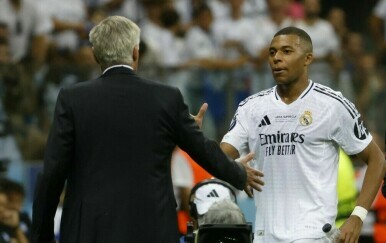 Carlo Ancelotti i Kylian Mbappe