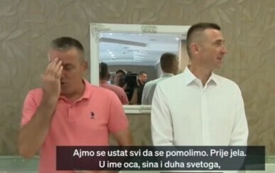 Stipo Mlinarić Ćipe križa se prije jela