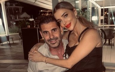 Fani Stipković i Fernando Hierro uživaju na Korčuli