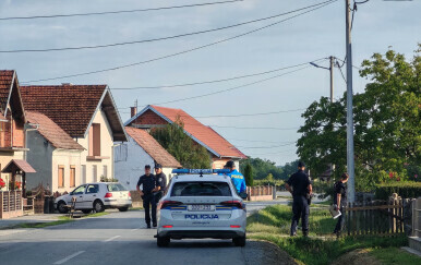 Policijski očevid u Bereku kod Garešnice