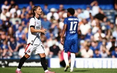 Luka Modrić u dresu Milana