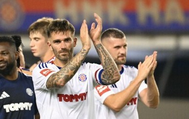 Kamere sve snimile: Ovako su Livaja i Rebić reagirali na pogodak Hajduka