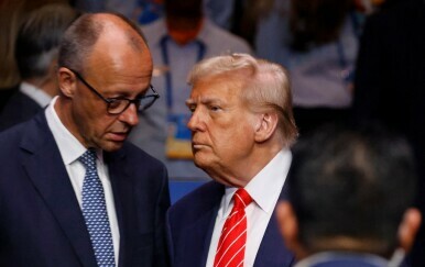 Friedrich Merz i Donald Trump