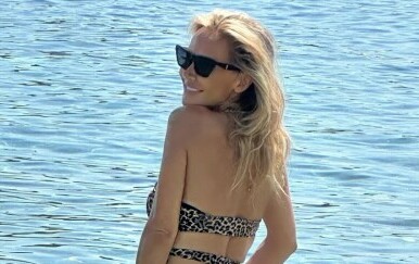 Maja Šuput i Šime Elez snimljeni su zajedno na Korčuli