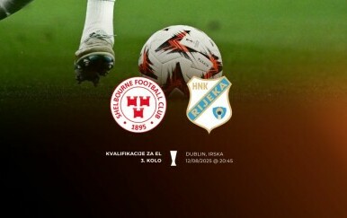 UŽIVO SHELBOURNE - RIJEKA Hrvatski prvak traži preokret i prolaz dalje