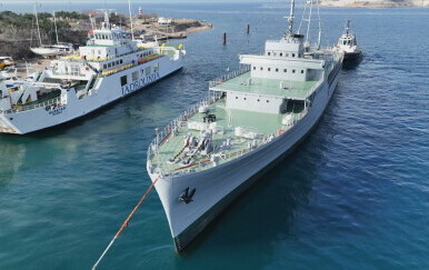Titov brod Galeb: U Gospiću odloženo 8200 tona azbesta