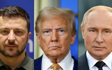Zelenski, Trump, Putin