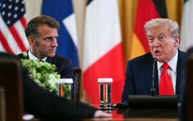 Emmanuel Macron, Donald Trump