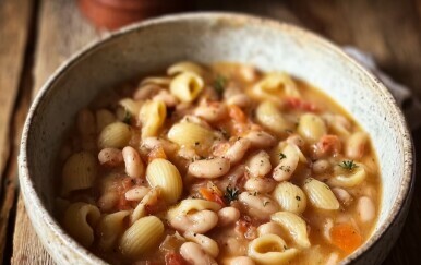 Pašta fažol: Recept za legendarno talijansko jelo koje se radi "ni od čega"
