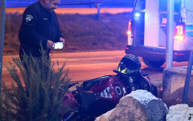 Tragedija u Šibeniku: Poginuo motociklist