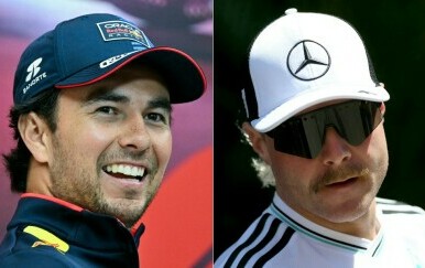 Sergio Perez i Valtteri Bottas