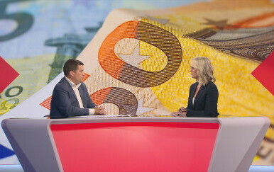 Oleg Butković i Sabina Tandara Knezović, reporterka Dnevnika Nove TV