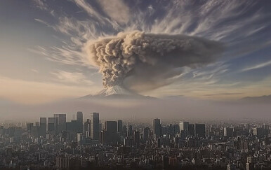 Objavljen zastrašujući AI video: Evo kako će izgledati erupcija najpoznatijeg japanskog vulkana
