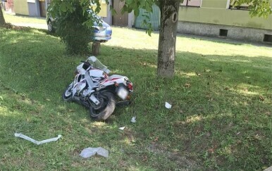 Teška nesreća u Slavoniji: Poginuo mladi motociklist