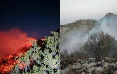 Požar na otoku Mljetu