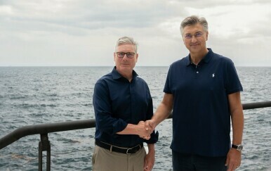 Keir Starmer i Andrej Plenković