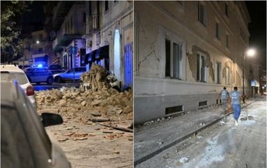 FOTO/VIDEO Kruže dramatične snimke potresa u Italiji: Ljudi u panici bježali iz domova, aktiviran krizni stožer