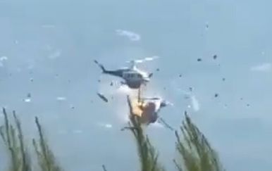 Grčka: izvučena tijela pilota nakon pada helikoptera za gašenje požara