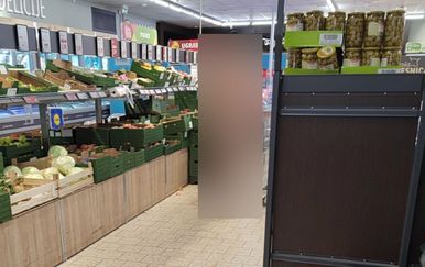 Prizor iz Daruvara zatekao kupce, pogledajte kako je ušetao u trgovinu