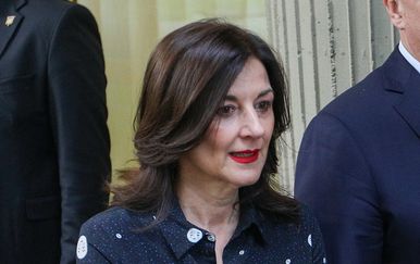Sanja Musić Milanović u maksi suknji iz Zare na Hvaru