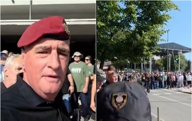 Miro Bulj u Kninu: "Ovo je sramota! Zabranili su braniteljima i narodu da uđu na proslavu"