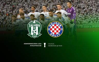 Prijenos utakmice Žalgiris - Hajduk