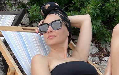 Tatjana Jurić na odmoru u Bilicama