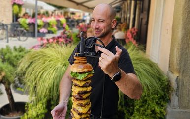 Riješite je i "oprostit" će vam 150 eura: Slovenska neman od burgera koju su do sada uspjela savladati samo šestorica gladnih