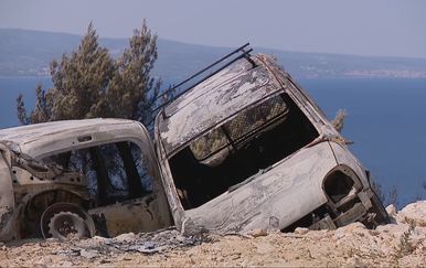 Nakon strašnog požara kod Omiša mještani zbrajaju goleme štete