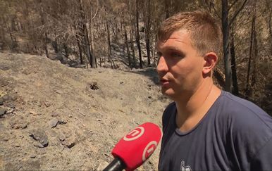 Vatrogasac o požaru kod Omiša: "Cijelu županiju smo digli u deset minuta, najteže je gledati kako gori imovina, a ne možeš pomoći"