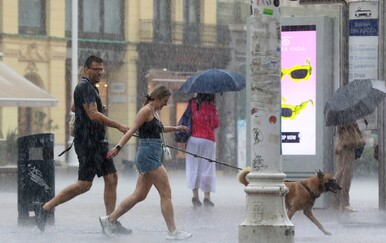 Stiže nagla promjena: Grmljavinsko nevrijeme, pljuskovi i olujni udari vjetra - oglašen meteoalarm