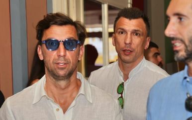 Stipe Pletikosa, Mario Mandžukić i Darijo Srna viđeni u Splitu