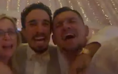 Dejan Lovren objavio snimke sa svadbe Šime Vrsaljka