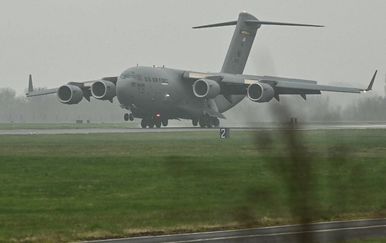 C-17A američkog ratnog zrakoplovstva sletio u Moskvu