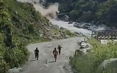 Snimka strave u Nepalu