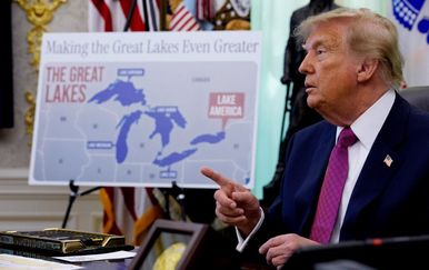 Zaoštravanje odnosa SAD-a i Kanade: Trump preimenovao jezero Ontario, čeka se odgovor Marka Carneyja