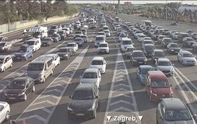 Zbog nesreće na A1 vozači se okreću i voze u suprotnom smjeru