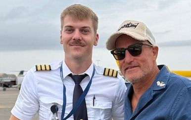Woody Harrelson putovao s privatnom osječkom aviokompanijom