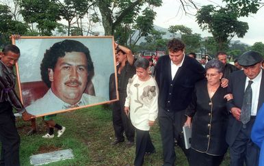 Pogreb Pabla Escobara (Foto: AFP)