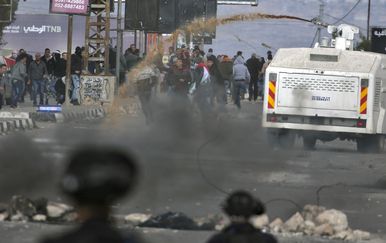 Prosvjed zbog Jeruzalema (Foto: AFP)