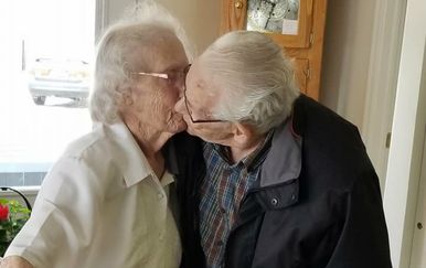 Herbert i Audrey Goodine zajedno su već 73 godine (FOTO: Facebook/Dianne Phillips))